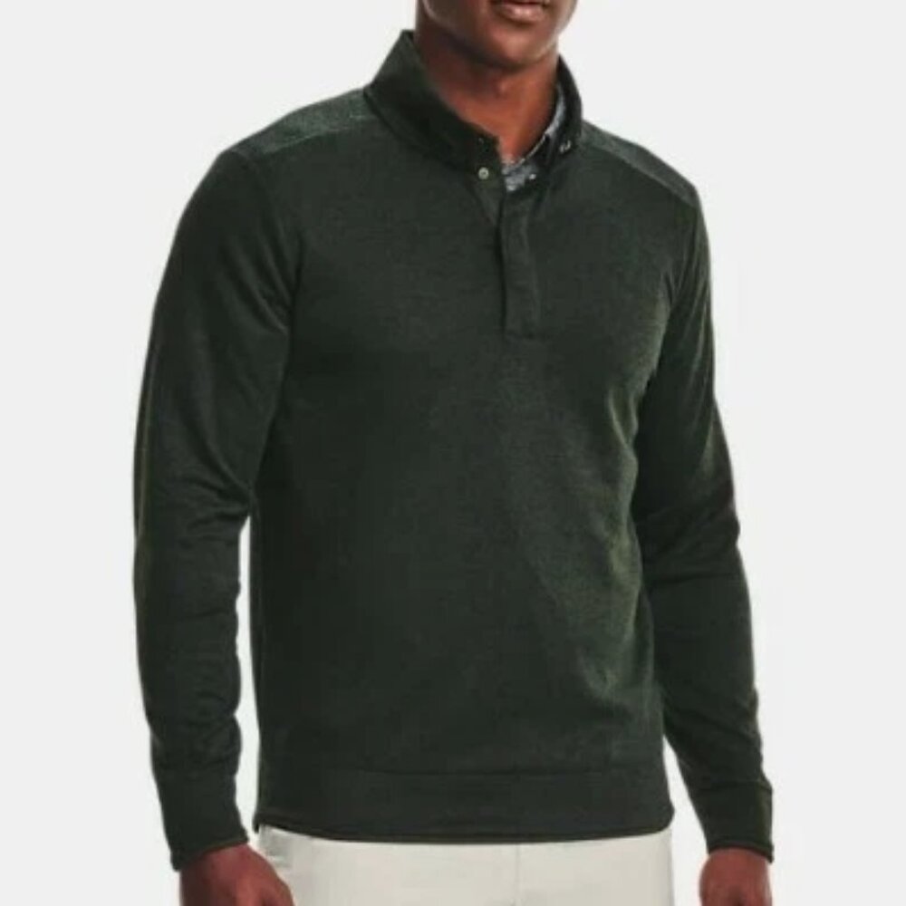 Under Armour Golf Storm Snap Fleece Green Men’s M